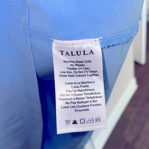 Aritzia Talula Lambeth Pleated Dress (blue xs) - Picture 5 of 5
